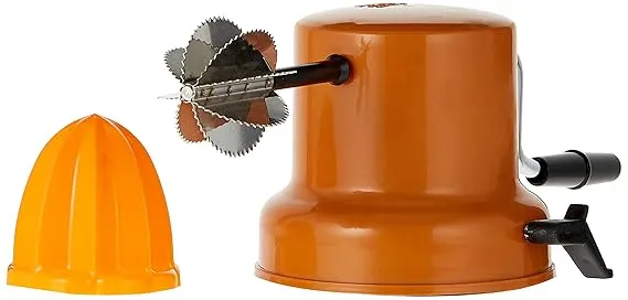 Anjali Premier Stainless Steel Vacuum Base Coconut Scraper with Free Juicer Attachment